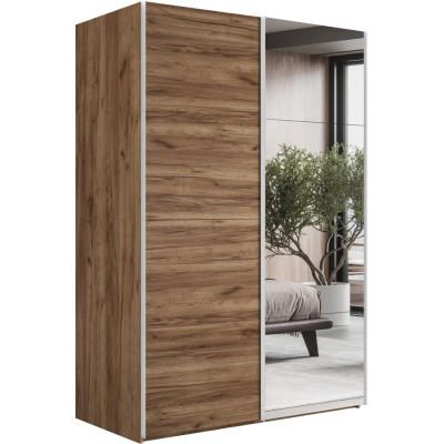 Эста 2-х дверный Медиум (4 ЛДСП / 4 Зеркала)