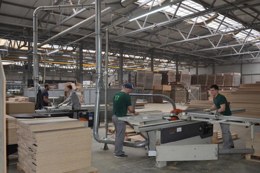 Участок распила корпусов